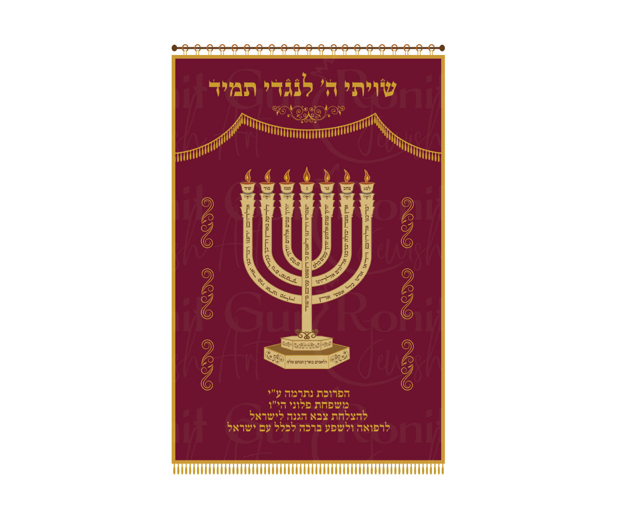 פרוכת חגים ושבטים